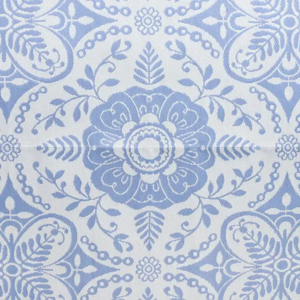 Helesinine õuevaip ARAKIL jacquard-mustriga, 190 x 290 cm, polüpropüleen – 5