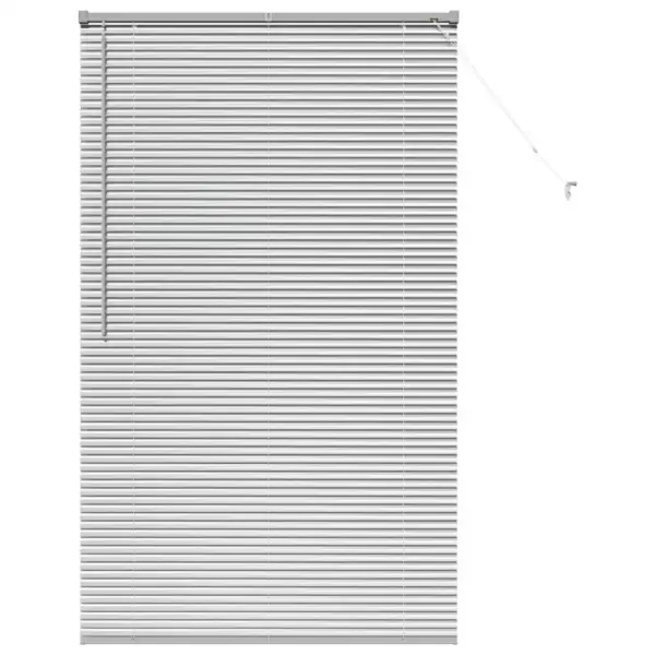 Hõbedane alumiiniumist Veneetsia ruloo, 175 x 100 cm – 2