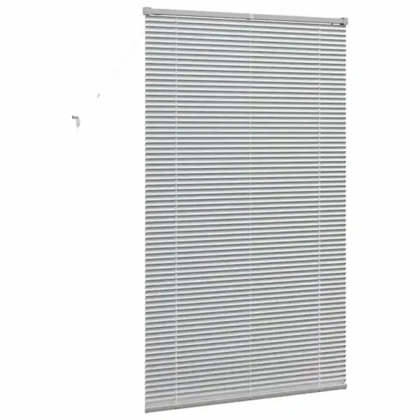 Hõbedane alumiiniumist Veneetsia ruloo, 175 x 100 cm – 7