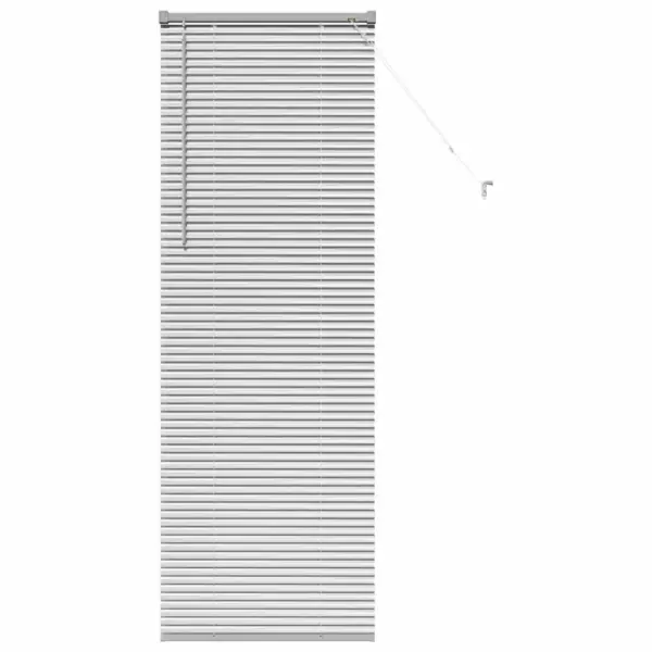 Hõbedane alumiiniumist Veneetsia ruloo, 175 x 65 cm – 2