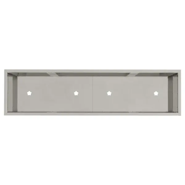 Tõstetud istutuskast metallist, hõbedane, 100 x 26 x 82 cm - 7