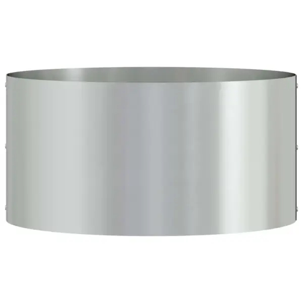 Hõbedane istiku rõngas aiataimedele, tsingitud terasest, 40 x 40 x 20 cm – 5