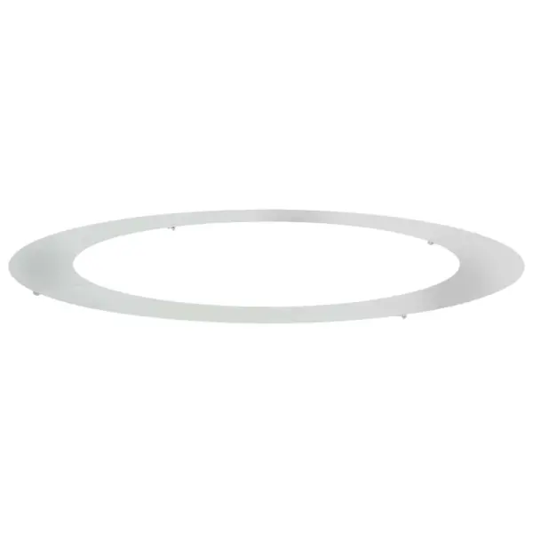 Tasapinnaline tsingitud terasest puurõngas, hõbedane, Ø90/120 cm, 120 x 120 cm – 2