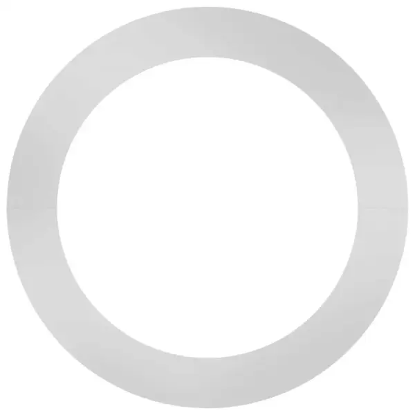 Tasapinnaline tsingitud terasest puurõngas, hõbedane, Ø90/120 cm, 120 x 120 cm – 5