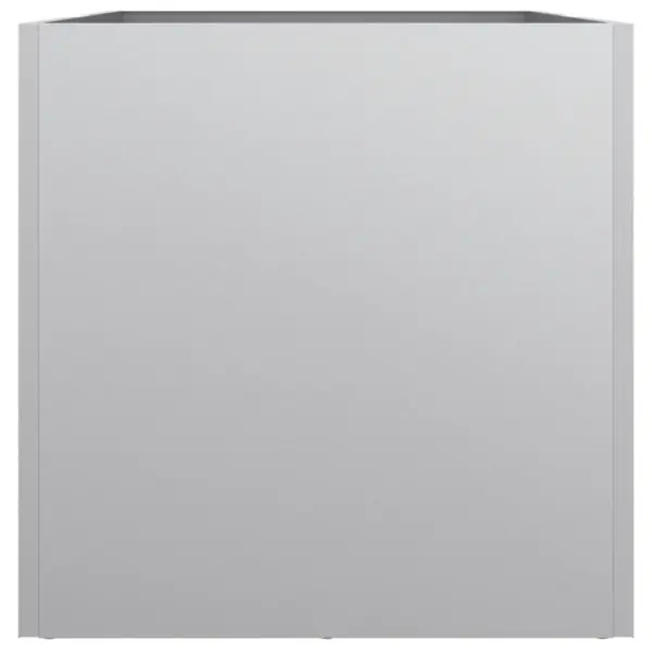 Tsingitud terasest taimekast, hõbedane, 62 x 30 x 29 cm – 7