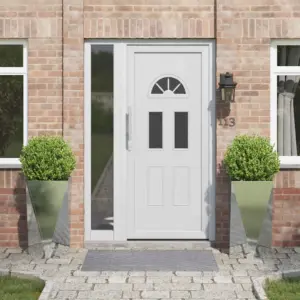 Kõrge tsinkterasest taimekast, 2 tk, hõbedane, 40 x 40 x 75 cm