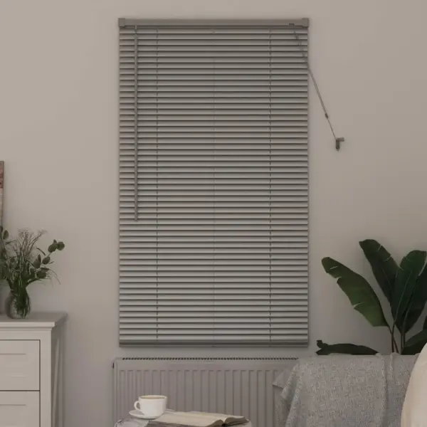 Veneetsia ruloo, hõbedane alumiinium, 175 x 80 cm - 3
