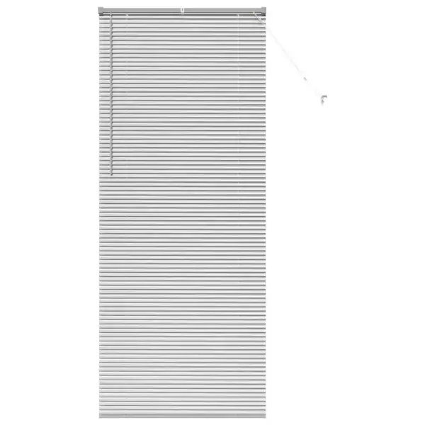 Veneetsia ruloo, hõbedane alumiinium, 220 x 95 cm - 2