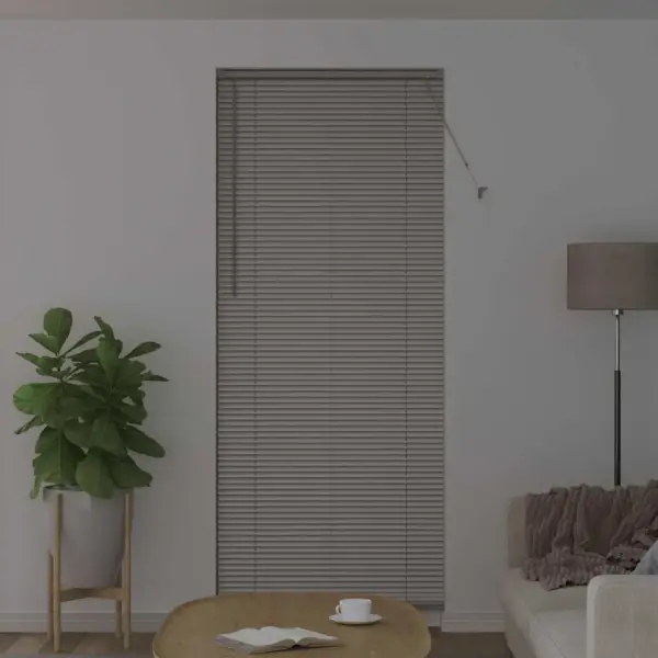 Veneetsia ruloo, hõbedane alumiinium, 220 x 95 cm - 3