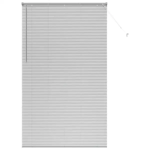 Veneetsia ruloo alumiiniumist, hõbedane, 220 x 135 cm – 2