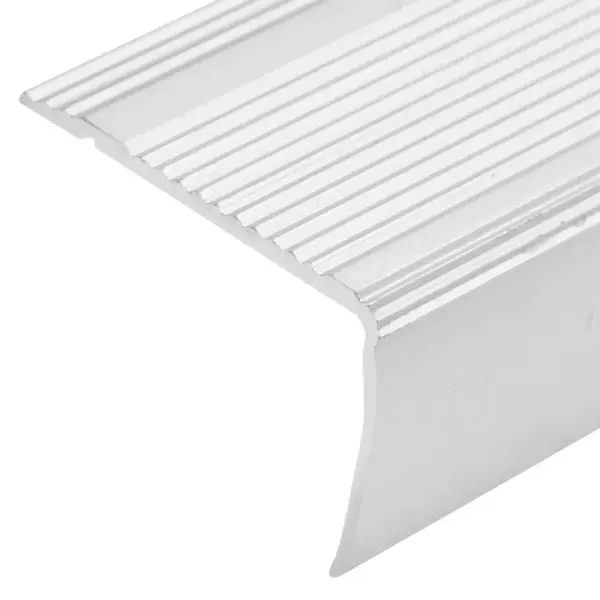 Libisemiskindlad L-kujulised trepikaitsmed, alumiinium, hõbedane, 90 cm, 15 tk – 5