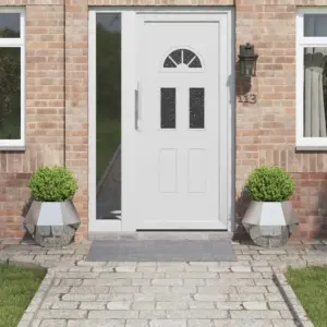 Hõbedane taimekastide komplekt 2 tk, tsingitud terasest, 50 x 50 x 40 cm