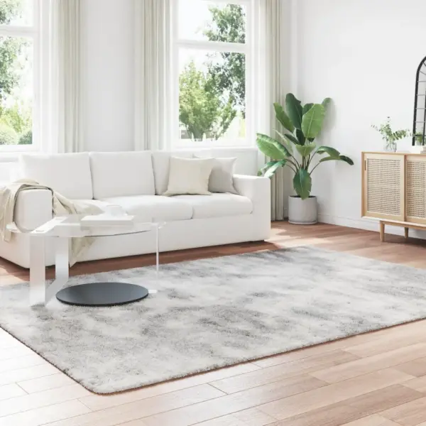 Kõrge narmaga shaggy vaip NAVARRA, hõbehall, 200 x 290 cm – 3