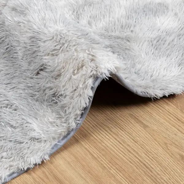 Kõrge narmaga shaggy vaip NAVARRA, hõbehall, 200 x 290 cm – 5