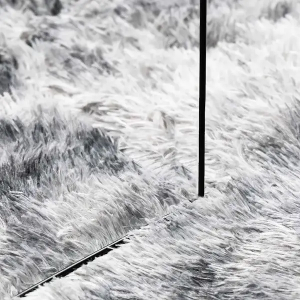 Kõrge narmaga shaggy vaip NAVARRA, hõbehall, 200 x 290 cm – 7