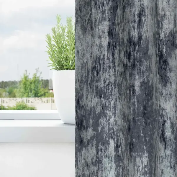 Hõbehallid sametkardinad, 2 tk, 175 x 140 cm – 3