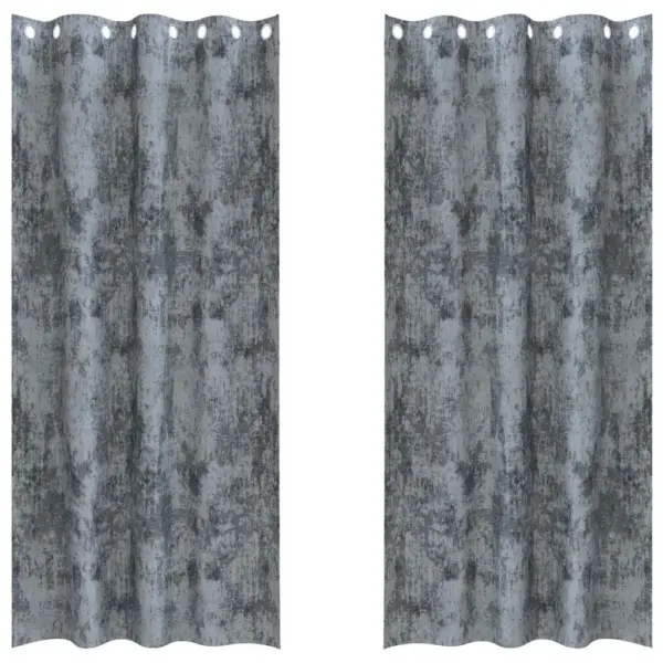 Hõbehallid sametkardinad ruumi pimendamiseks, 2 tk, 260 x 140 cm – 2