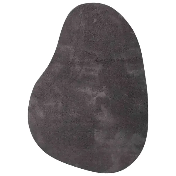Libisemiskindel polüestervaip HUARTE, antratsiit, 140 x 200 cm – 2