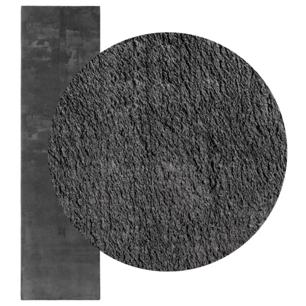 Libisemisvastane koridorivaip Huarte, antratsiit, polüester, 750 x 80 cm – 3