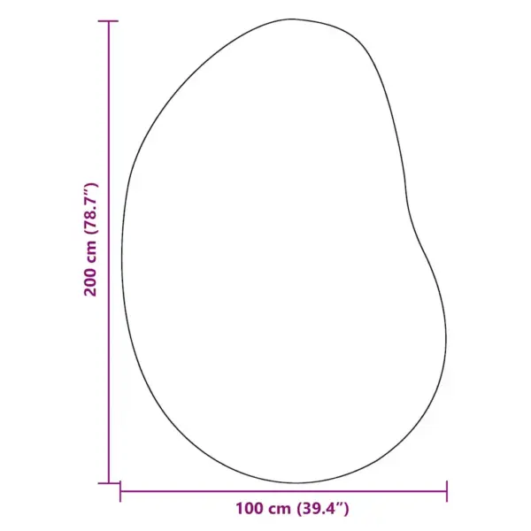 Libisemiskindel polüester vaip Huarte, antratsiit, 100 x 200 cm – 10