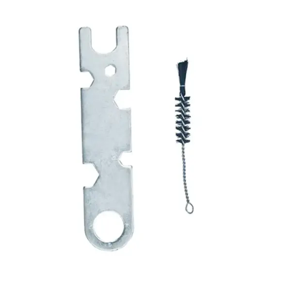 HVLP värvipihustite komplekt, 2 püstolit 1,4 mm ja 0,8 mm otsakuga, 250 ja 600 ml tilgavaba värvinõuga, kandekohver – 4