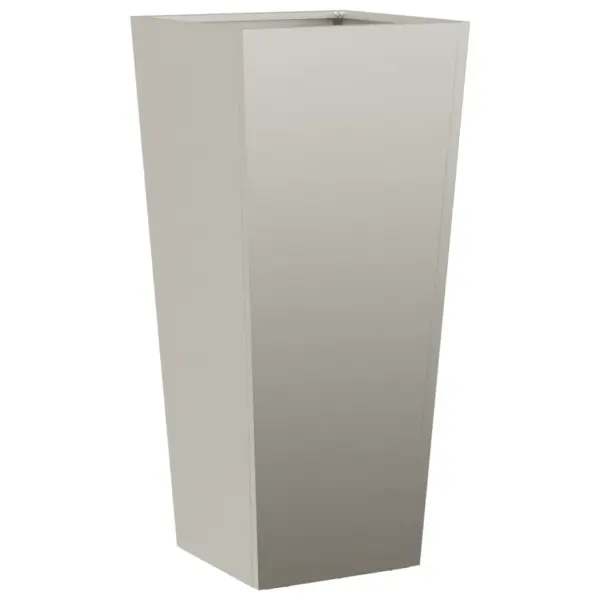 Aia taimekast ilmastikukindlast terasest, põhjaga, 35 x 35 x 75 cm – 5