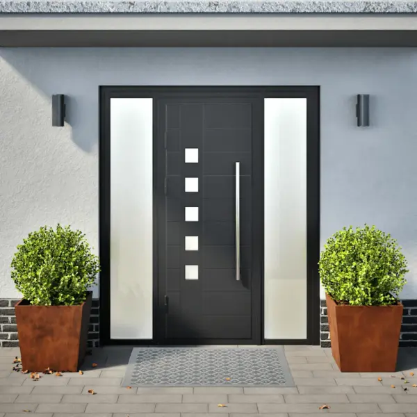 Aia taimekastid ilmastikukindlast terasest, pruun, 2 tk, 50 x 50 x 50 cm – 3