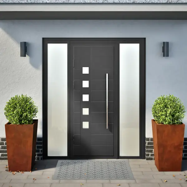 Kõrged ilmastikukindlast terasest taimekastid, 2 tk, 45 x 45 x 75 cm – 3