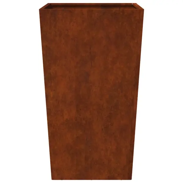 Kõrged ilmastikukindlast terasest taimekastid, 2 tk, 45 x 45 x 75 cm – 6