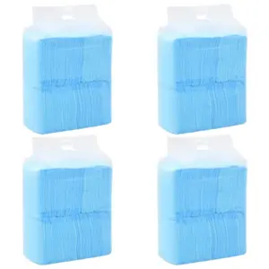 4-kihilised imavad kutsikate treeninglinad, 400 tk, 60 x 60 cm, sinine/valge