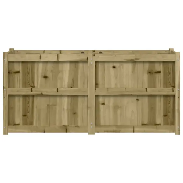 Aia taimekast survetöötlusega immutatud männipuidust, pruun, 150 x 50 x 70 cm – 5