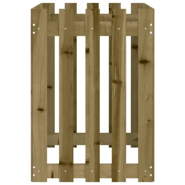 Kõrgendatud taimelava aia disainiga, immutatud männipuit, 100 x 50 x 70 cm – 6