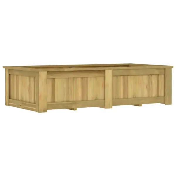 Tõstetud peenar immutatud männipuidust, 196 x 100 x 50 cm – 7