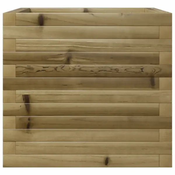 Puidust aia taimekast, 50 x 50 x 45,5 cm, survetöötlusega immutatud männipuit – 5