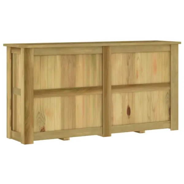 Roheimmutatud männipuidust tõstetud peenar, ilmastikukindel, 196 x 50 x 100 cm – 7