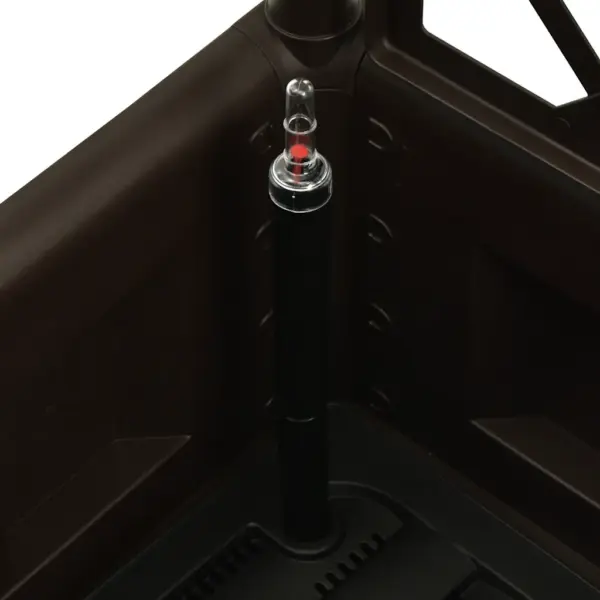 Isekastmisega plastist taimelava võrega, helepruun, 35 l, 43 x 43 x 142 cm – 7