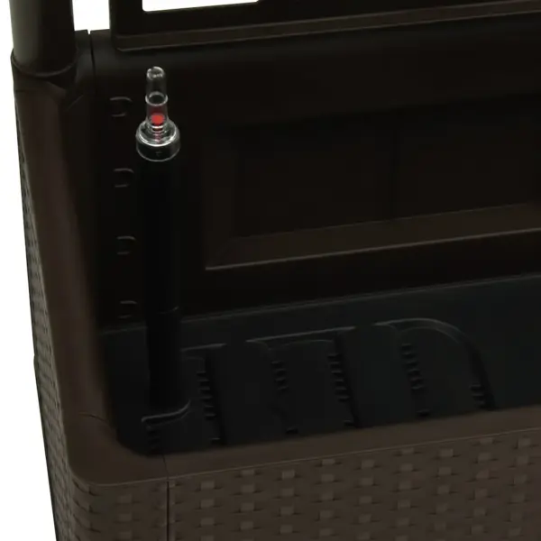 Isekastmisega taimelava võrega, helepruun rotangidisain, 100 x 43 x 142 cm, 90 l – 7