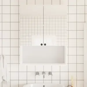 Isekleepuv peegelkile siledale pinnale, 2 tk, PET, 90 x 100 cm