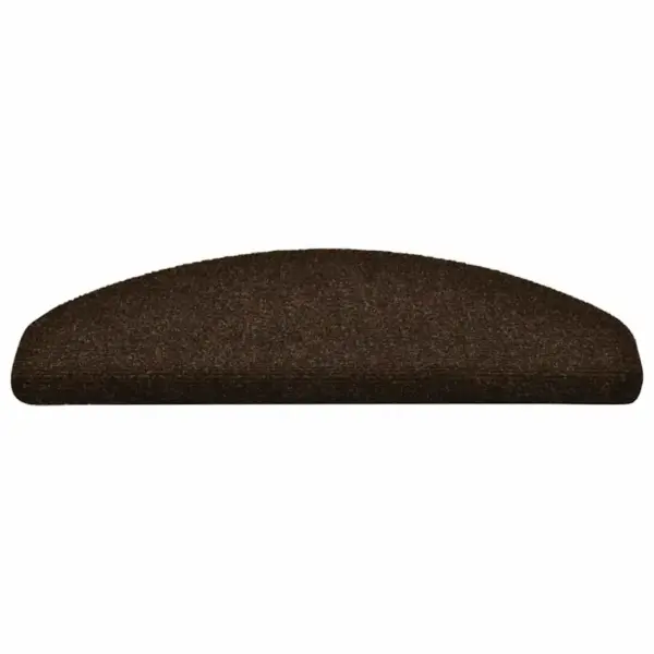 Isekleepuvad poolringikujulised trepimatid, 5 tk, pruun, 65 x 21 x 4 cm – 3