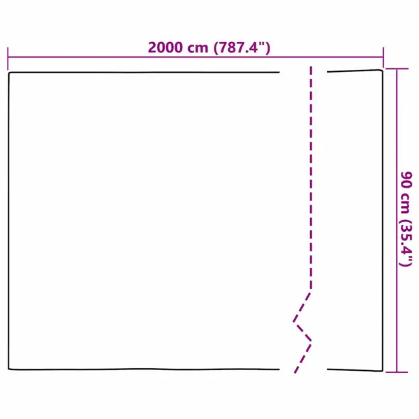 Iseliimuv hõbedane peegelfilm, PET, 90 x 2000 cm, siseruumidesse – 8