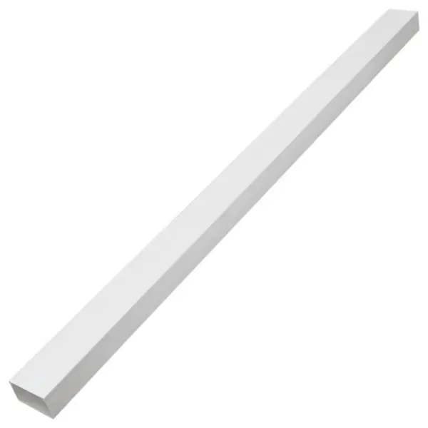 Iseliimuv kaablikanalite komplekt, valge PVC, 100 x 40 mm, 10 x 1 m – 4