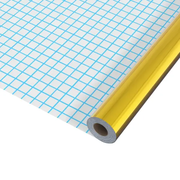 Iseliimuv mööblikile kõrgläikega kuldne, PVC, 500 x 90 cm – 5