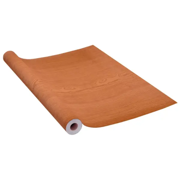 Iseliimuvad puidumustriga uksekiled, hele tamm, PVC, 4 tk, 210 x 90 cm – 3