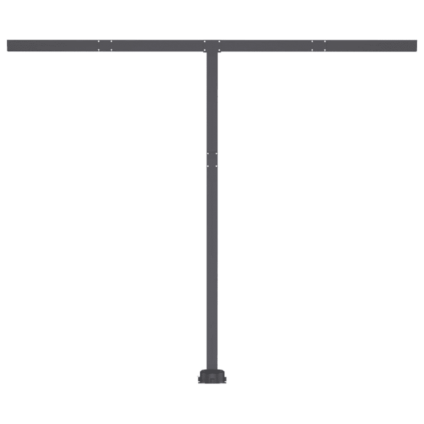 Iseseisev automaatne terrassivarikatus 350 x 250 cm, sinivalge triibuline, antratsiithall raam - 8