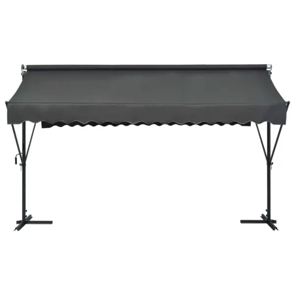 Iseseisev terrassivarikatus 400 x 300 cm, antratsiithall – 3