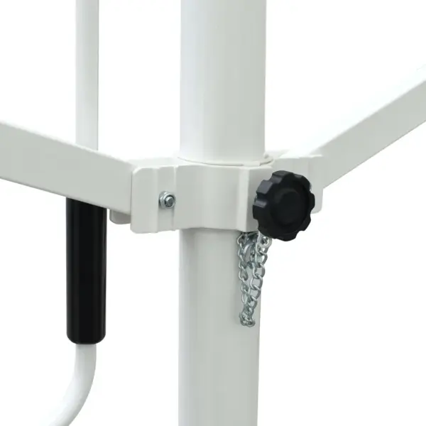 Iseseisev aeda ja terrassile mõeldud varikatus, kreemjasvalge, 500 x 300 cm – 9