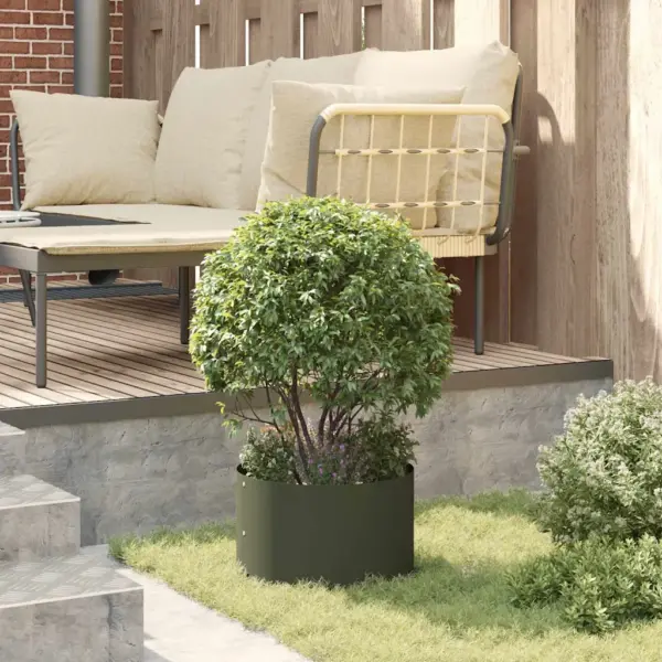 Istikurõngas aiataimedele, oliivroheline külmvaltsitud teras, 30 x 30 x 20 cm – 4