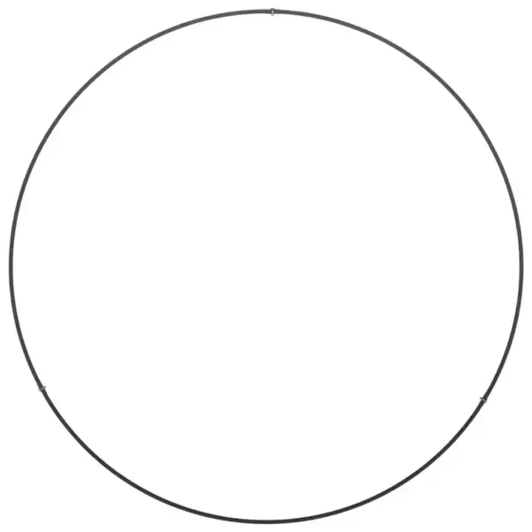 Aia istutusringid, 5 tk, must külmvaltsitud teras, 80 x 80 x 20 cm – 7