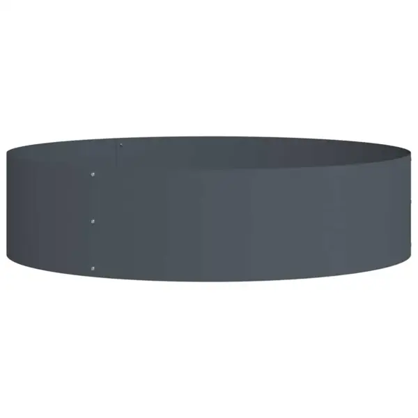 Istutusrõngad aeda, 5 tk, antratsiit, külmvaltsitud teras, 80 x 80 x 20 cm – 5