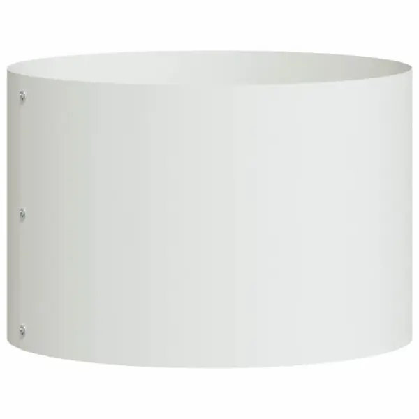 Istutusrõngad, 5 tk, valge külmvaltsitud teras, 30 x 30 x 20 cm – 5